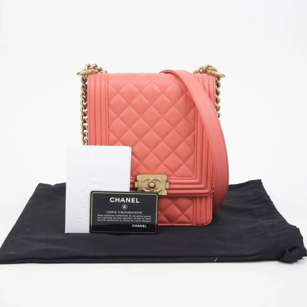 Boy North South Flap Shoulder Crossbody Bag
